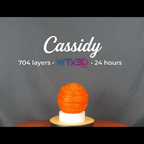 WTx3D-Cassidy-Studio-3D-Printed-Lamp-orange-PLA-Unlit