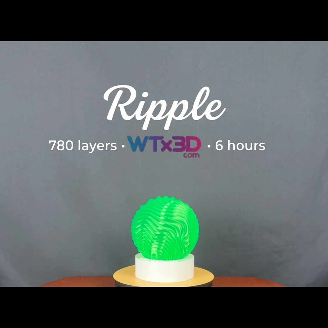 WTx3D-Ripple-Studio-3D-Printed-Lamp-green-PLA-Unlit