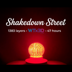 WTx3D-Shakedown-Street-Studio-3D-Printed-Lamp-White-PLA-Lit