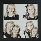 Custom Photo Art by WTx3D — a customer photograph rendered as framed 3D layered art