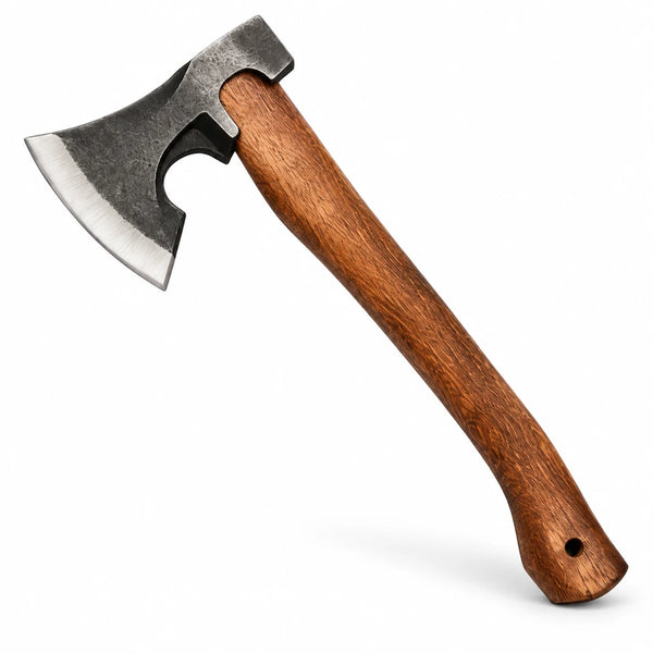 Wood-handled tomahawk blank